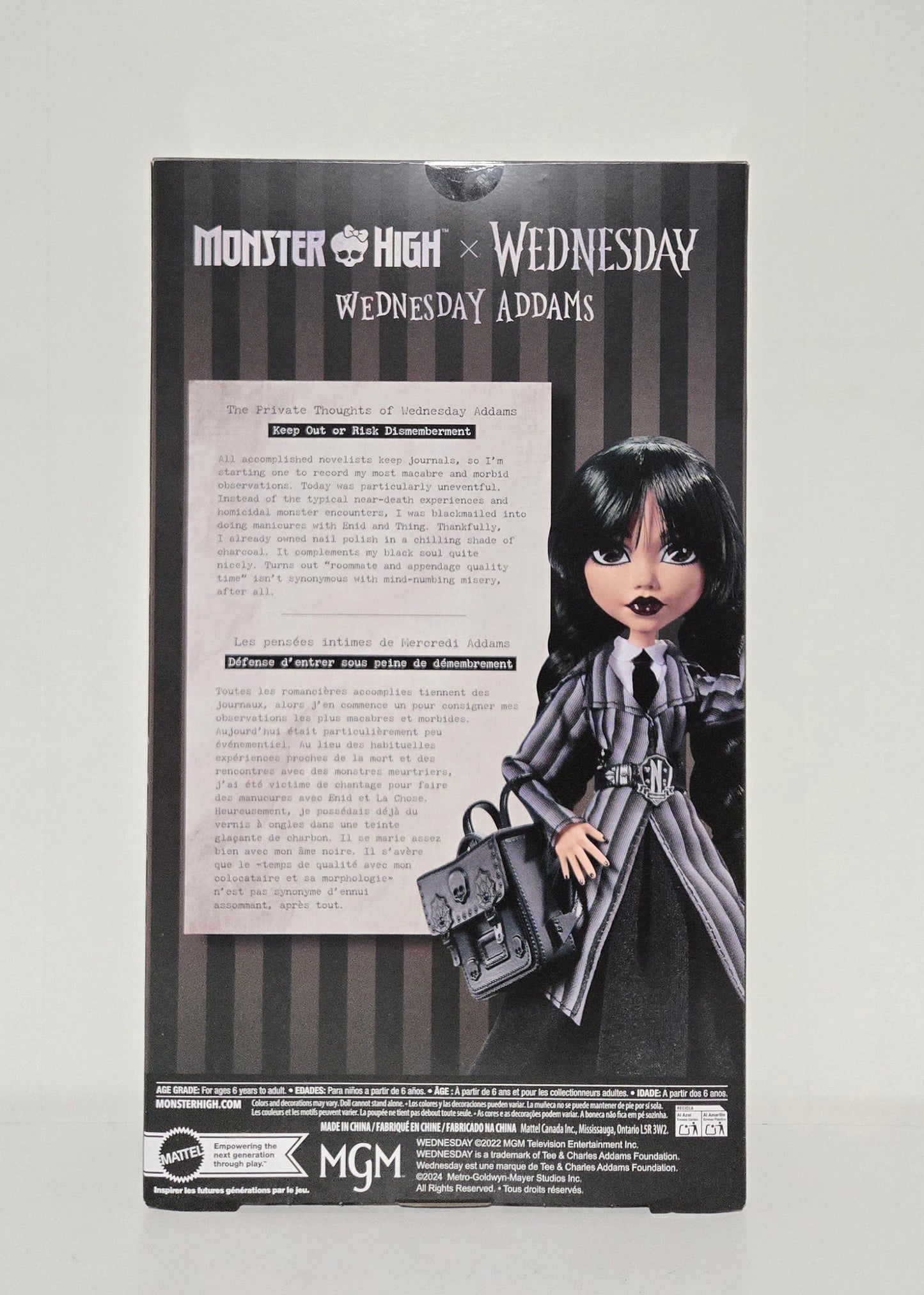 Monster High × Wednesday Addams Doll