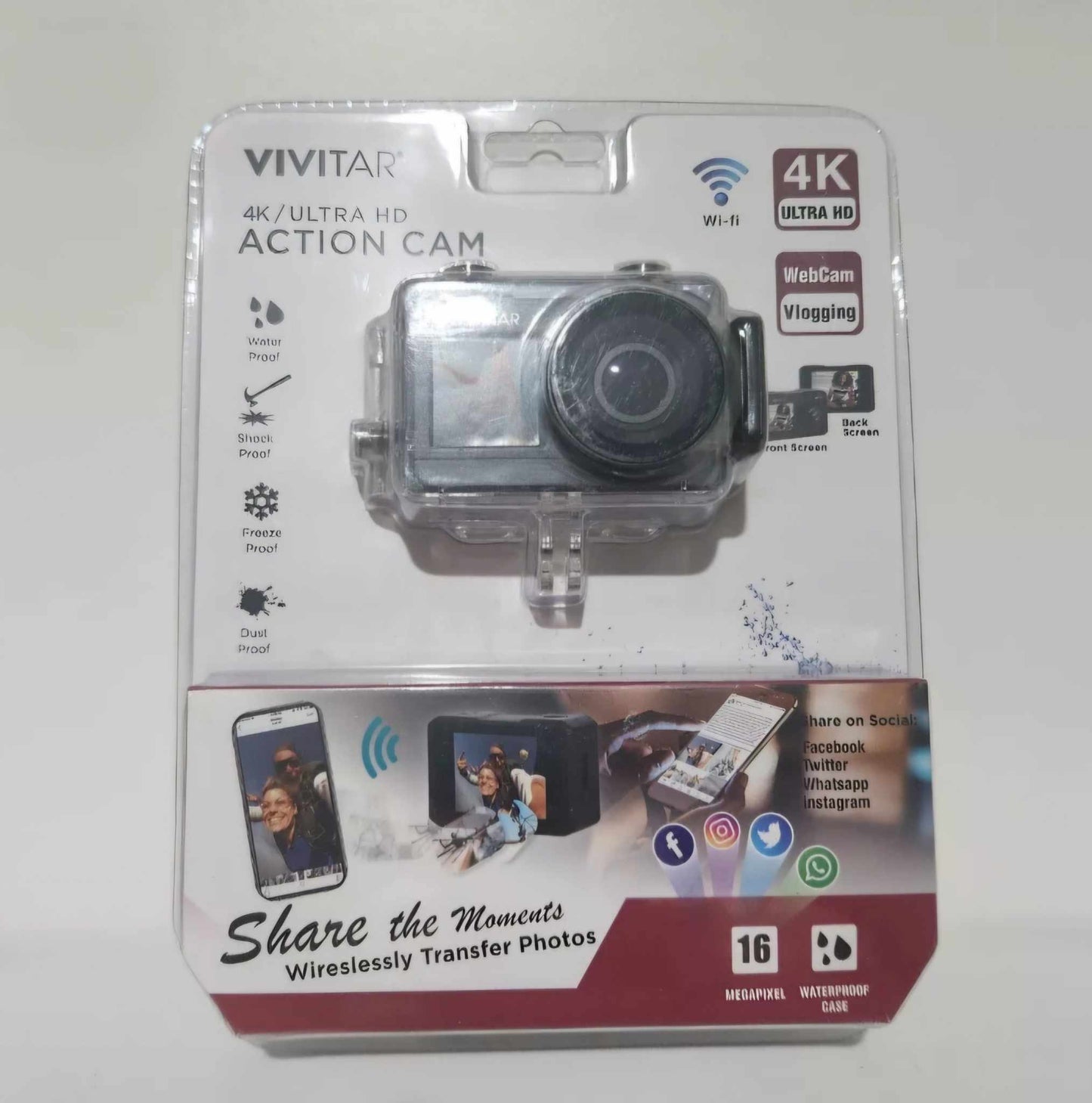 Vivitarar 4k Ultra Hd Action Camera