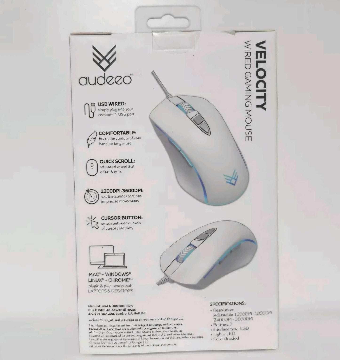 Audeoo Velocity Gaming Mouse