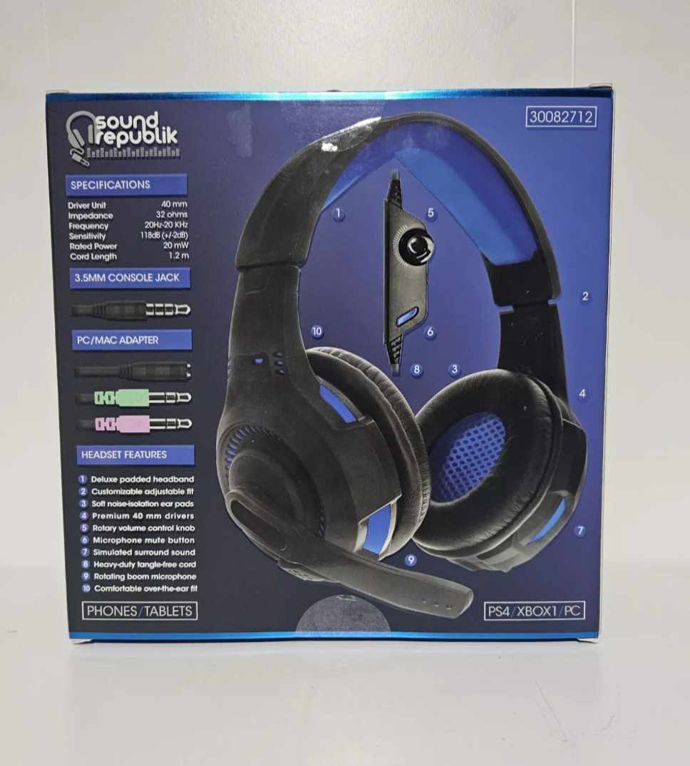 Sound Republic Gaming Headset With Mic