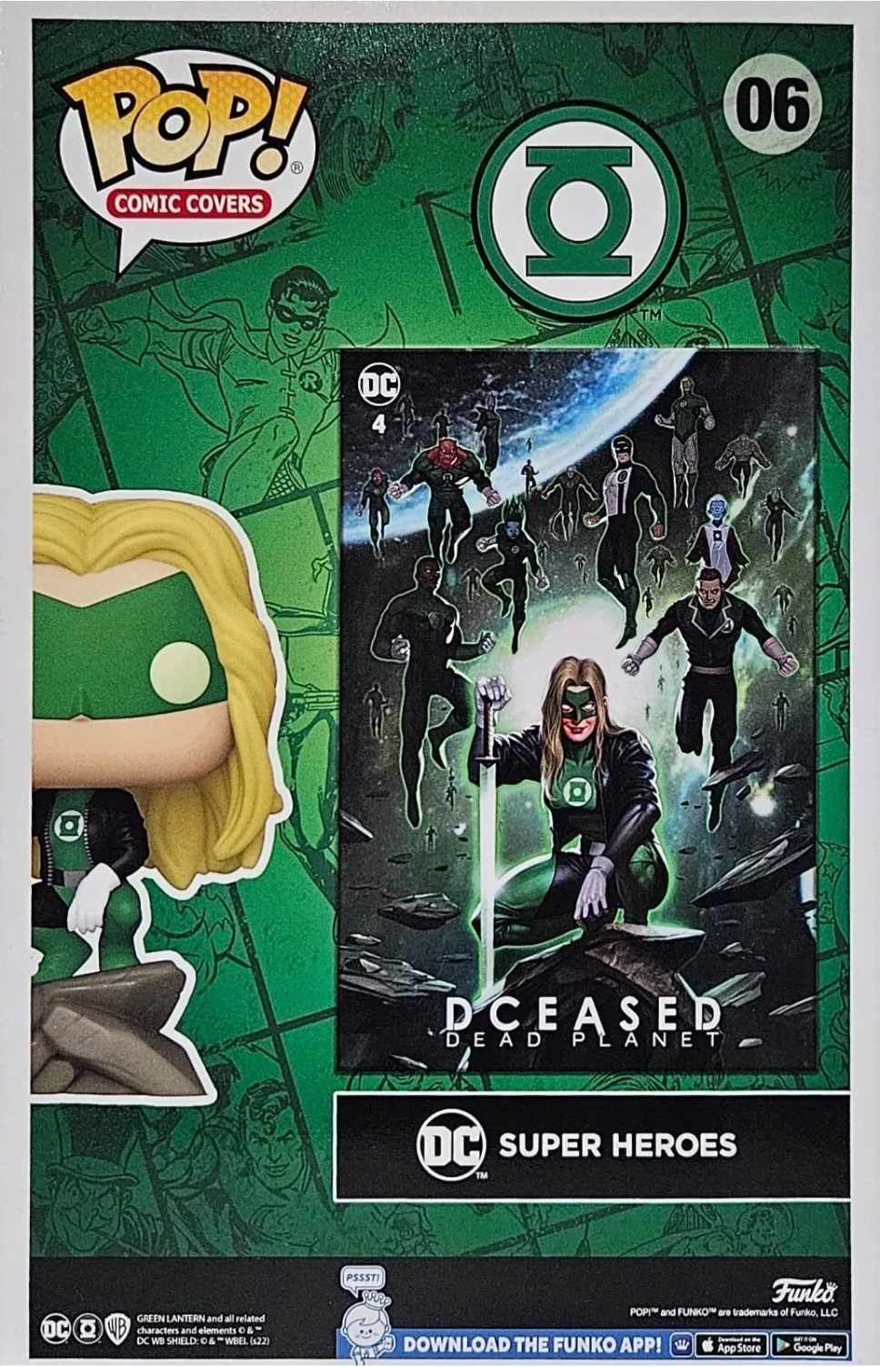 Pop Comic Cover Marvel Green Lantern 06