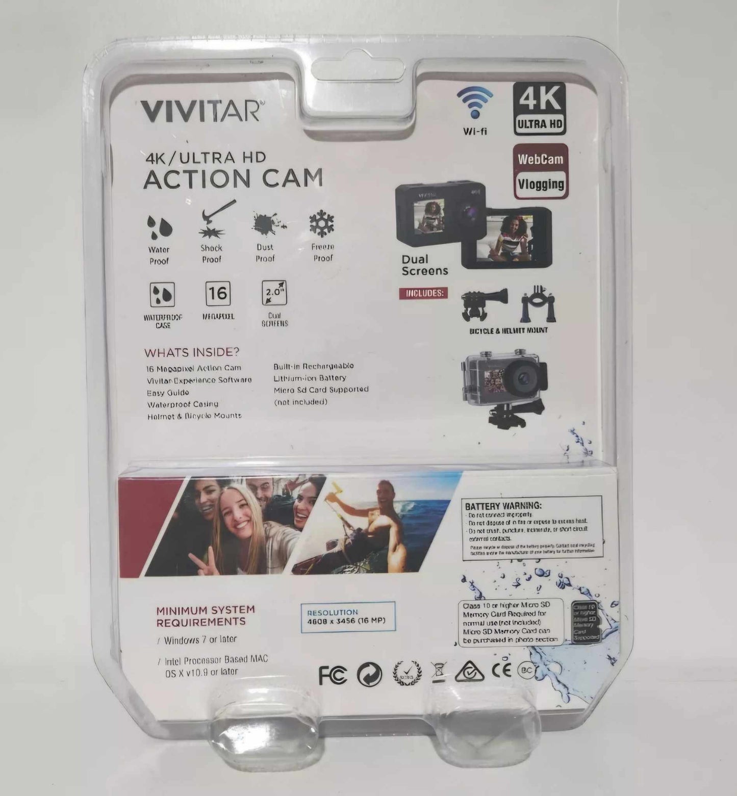 Vivitarar 4k Ultra Hd Action Camera