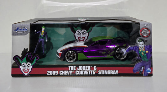 Jada Toys - The Joker™ & 2009 Chevy® Corvette® Stingray Die-Cast Set