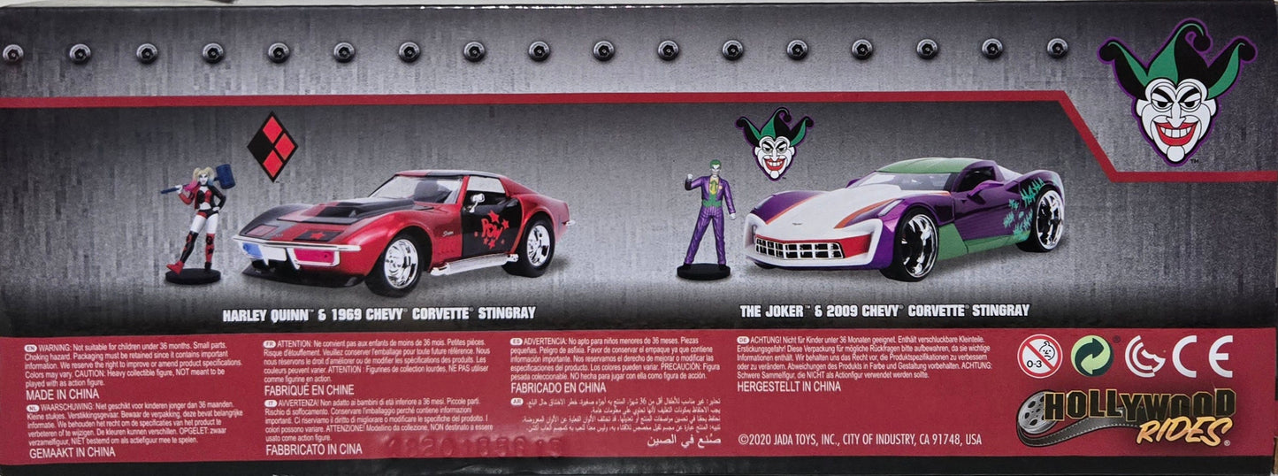 Jada Toys - The Joker™ & 2009 Chevy® Corvette® Stingray Die-Cast Set