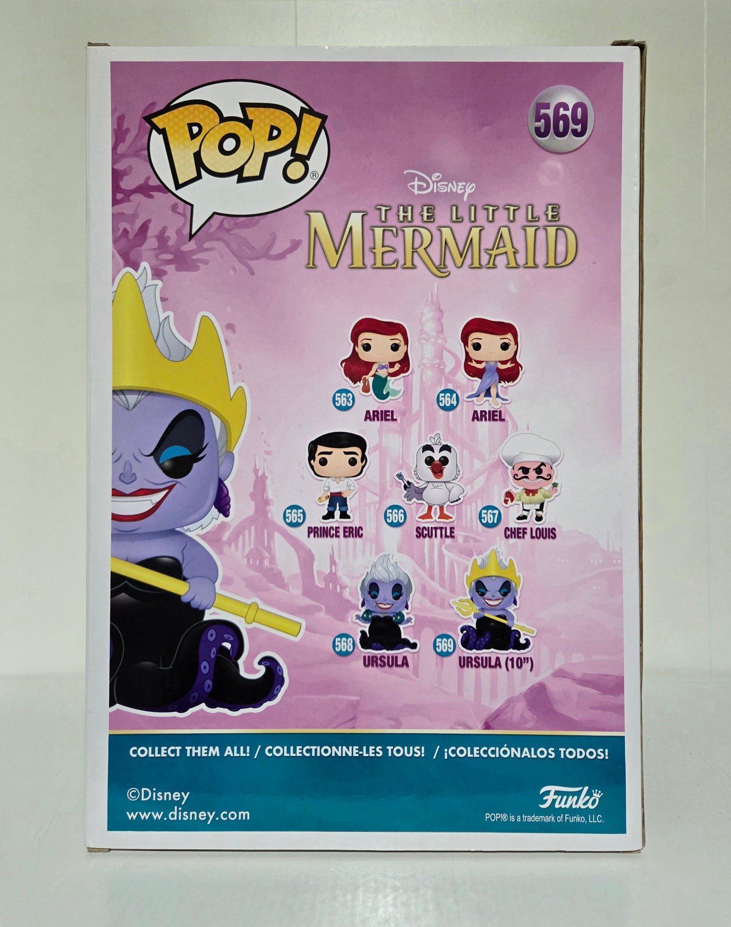 Ursula Funko pop trio