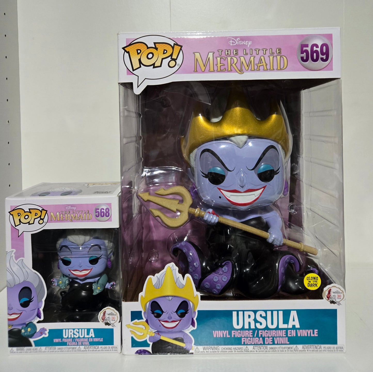 Ursula Funko pop trio