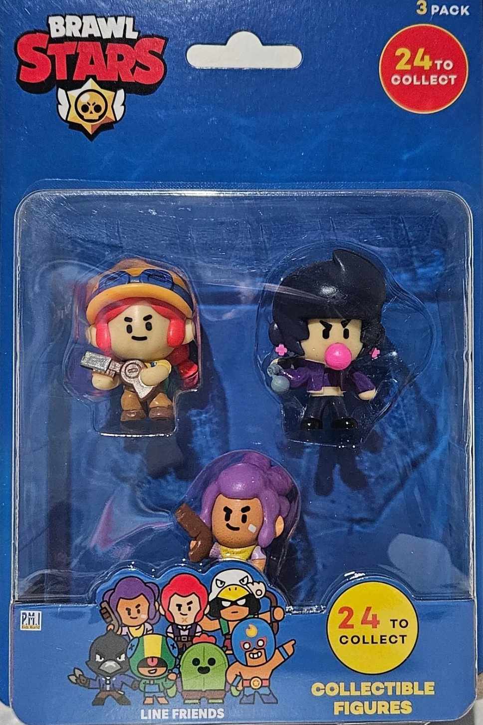 Series 1 Brawl Stars x4 3 Pack Figures  New Toy Figures 12 Figures
