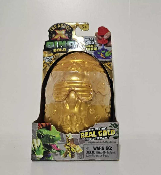 Treasure X Dino Gold Armored Egg Mystery Pack From Moose Toys
