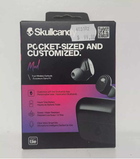 Skullcandy Mod Wireless Earbuds - True Black (S2FYWP740)