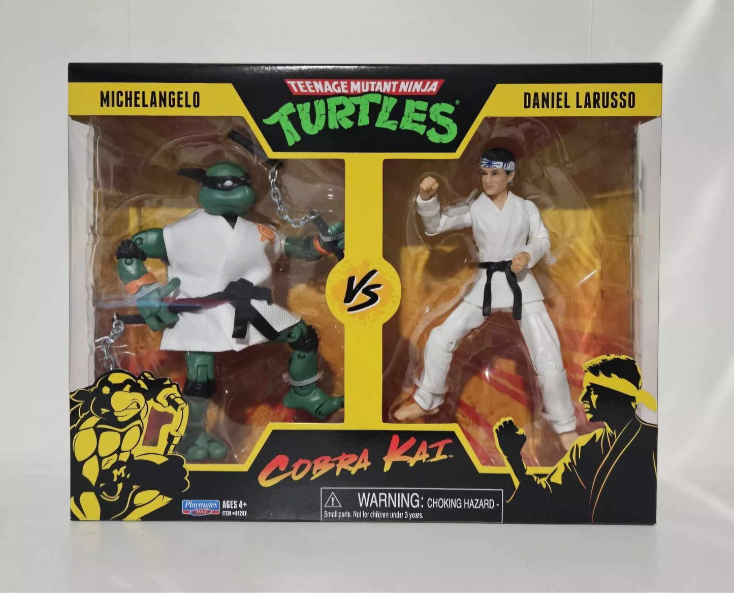 Teenage Mutant Ninja Turtles VS Cobra Kai Complete Set New Sealed Free Postage