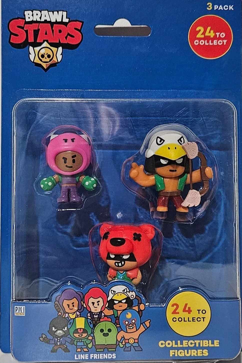 Series 1 Brawl Stars x4 3 Pack Figures  New Toy Figures 12 Figures