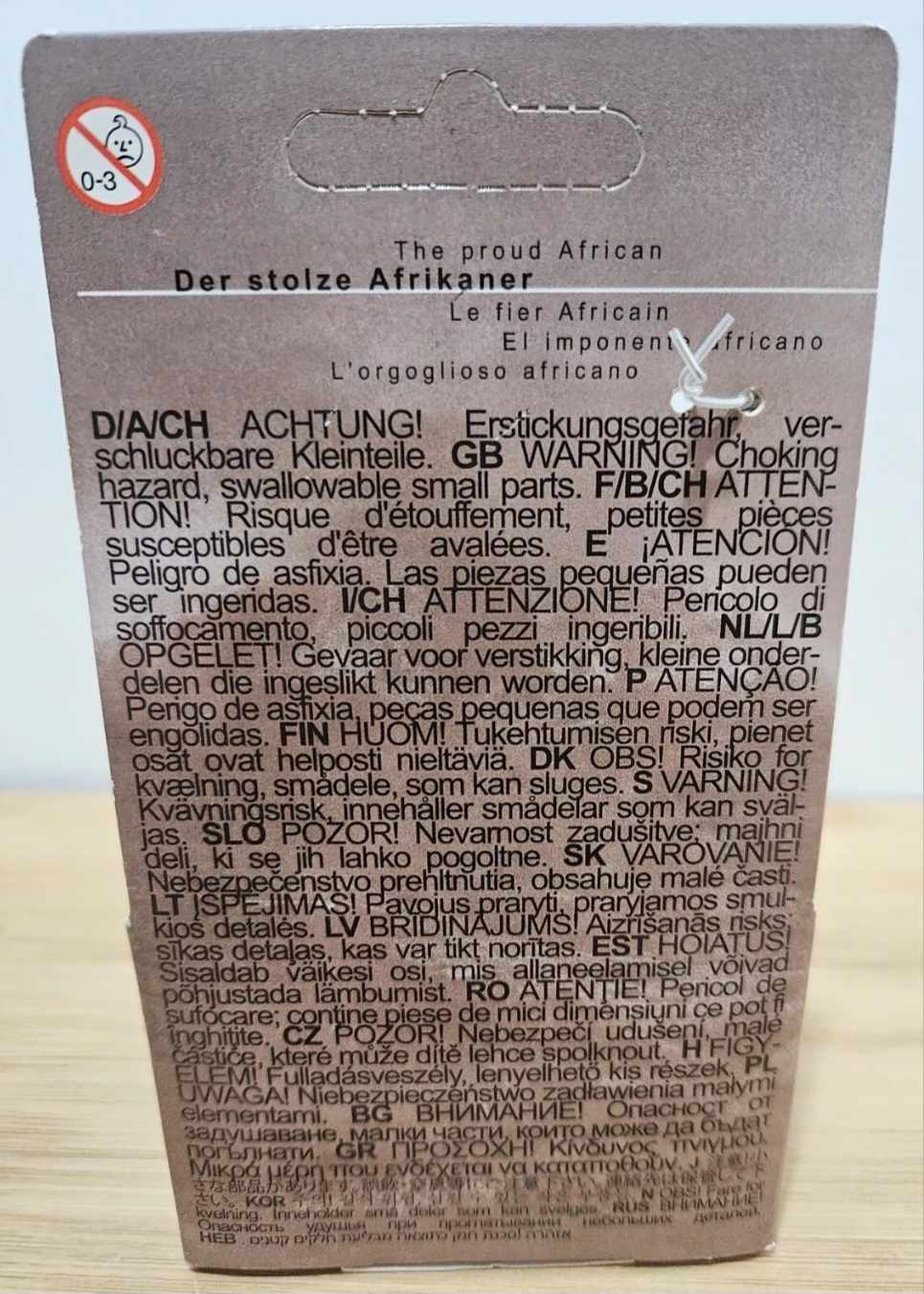 Schleich 70067 Heroes The Proud African retired hero history figure figurine toy