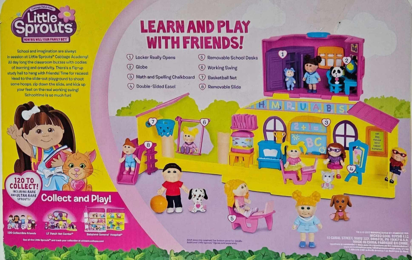 Little Sprouts Cabbage Patch Kids Cabbage Academy Playset
