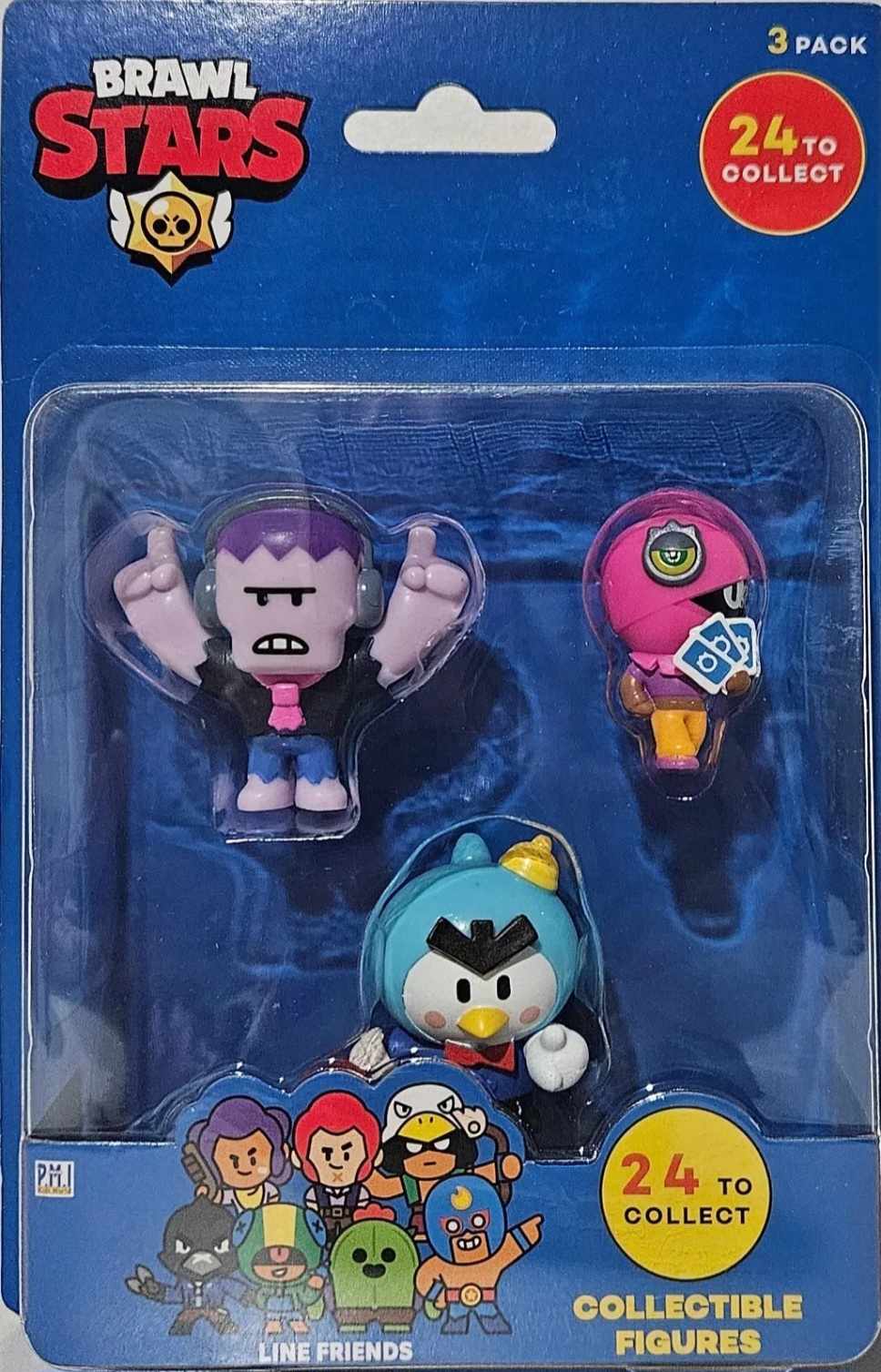 Series 1 Brawl Stars x4 3 Pack Figures  New Toy Figures 12 Figures