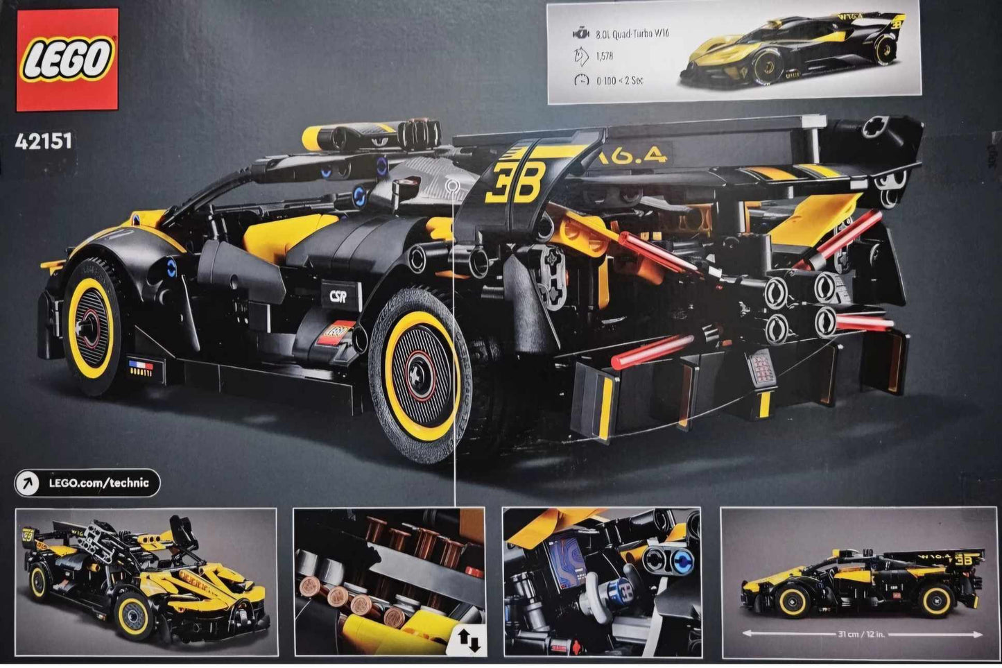 LEGO TECHNIC: Bugatti Bolide (42151)