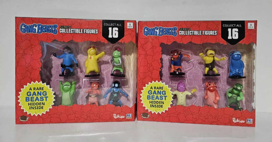 Series 1 - Gang Beasts x2 8 Pack Collectible Deluxe Figures Fullset 16 Pack