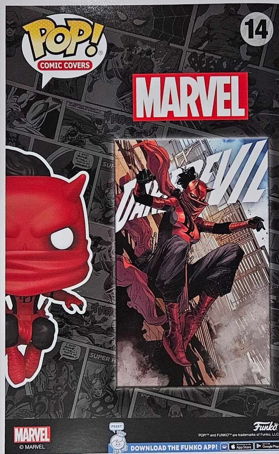 Marvel Comic Covers Funko Pop - Elektra - No. 14