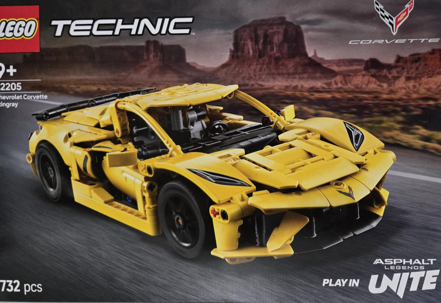 LEGO® Technic Chevrolet Corvette C8.R (42205)